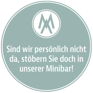 Sind wir persönlich nicht für Sie da, stöbern Sie doch in unserer Minibar!